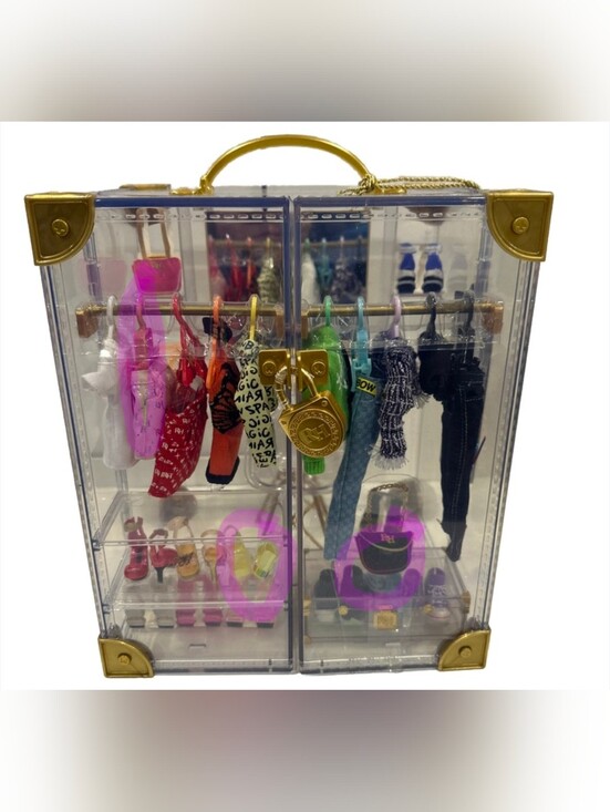 Rainbow High Deluxe Other - Rainbow High Deluxe Fashion Closet Clothes Shoes Accessories Lot